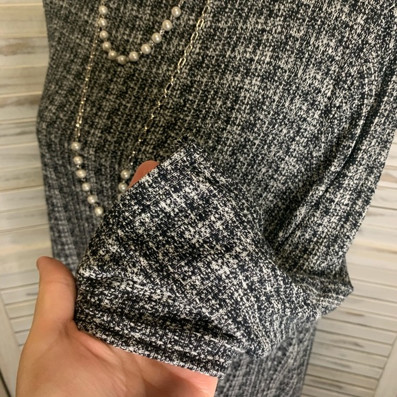 J Jill Wearever Collection Jacquard Knit Dress XL - Picture 6 of 9